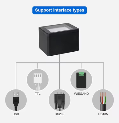 휴대용 장거리 임베디드 모듈 결제 POS 시스템 모바일 폰용 USB RS232 바코드 스캐너
