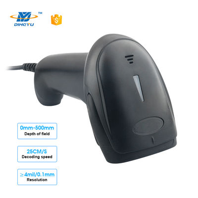 고속 300 스캔/초 32비트 640*480 CMOS 2D 휴대용 바코드 스캐너 (블루투스 포함, 슈퍼마켓 POS용)