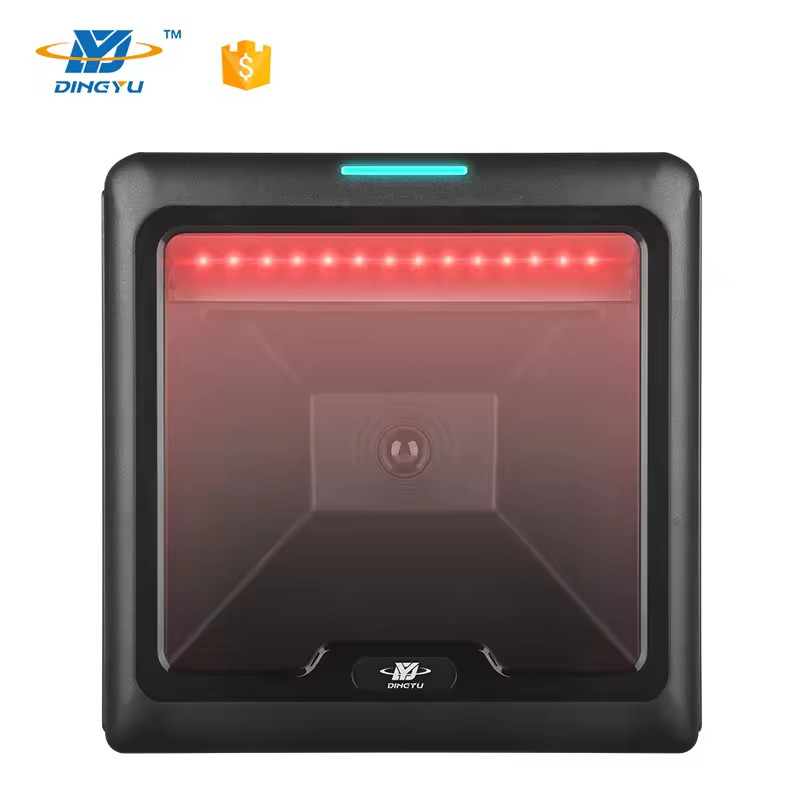 100만 화소 데스크톱 바코드 스캐너 고속 핸드프리 2차원 바코드 리더 DP8550