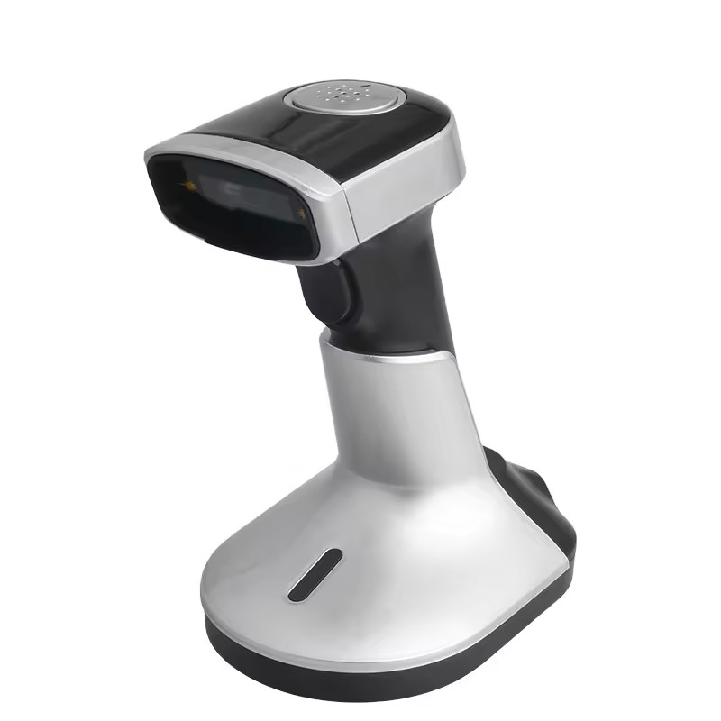 휴대용 바코드 스캐너 1D Qr 코드 USB 무선 블루투스 바코드 리더
